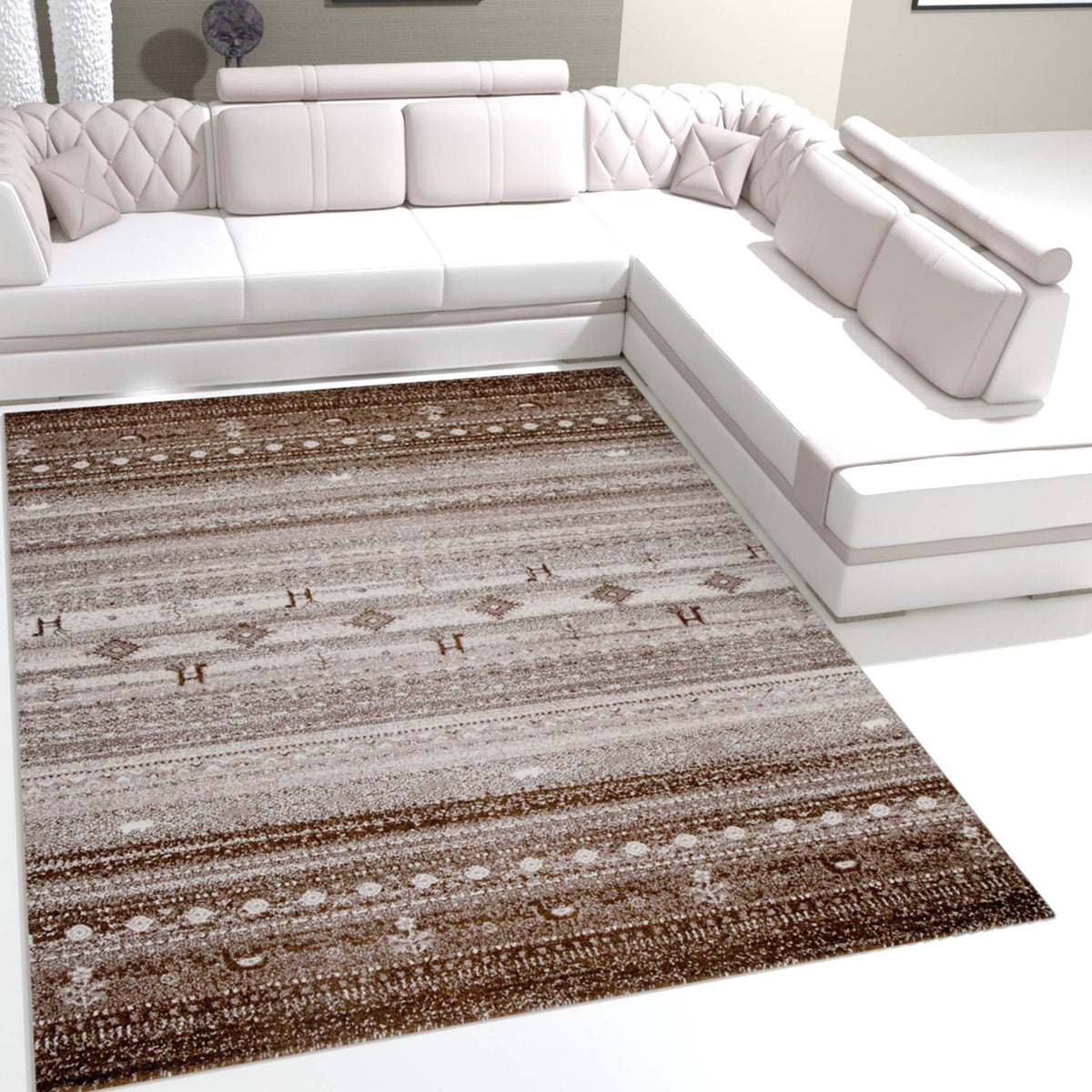California9550 Beige Classic Design Rug
