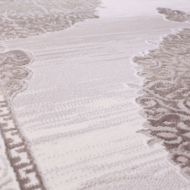 Designer Rug Dubai Beige Elegant Oriental-zoom-