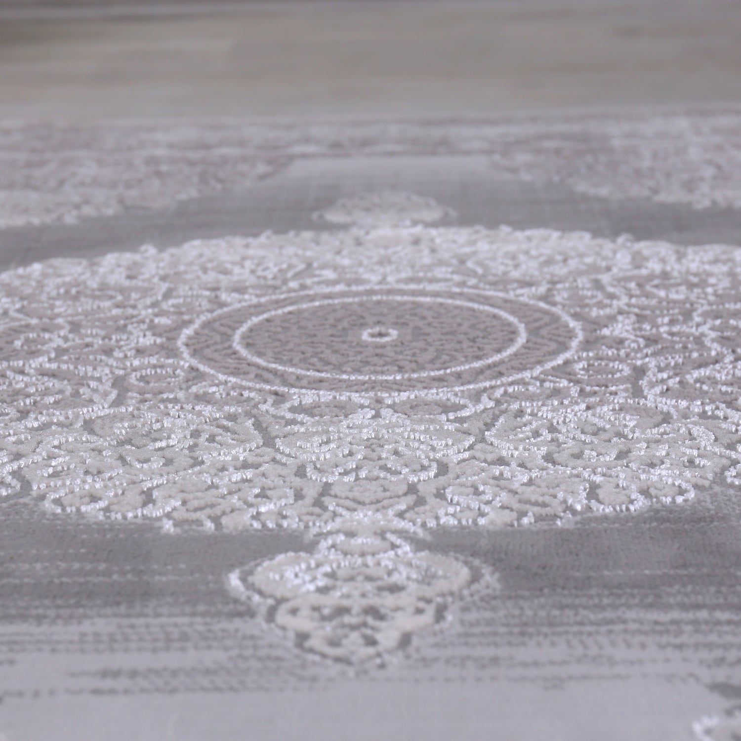 Designer Rug Dubai Grey Elegant Oriental-3