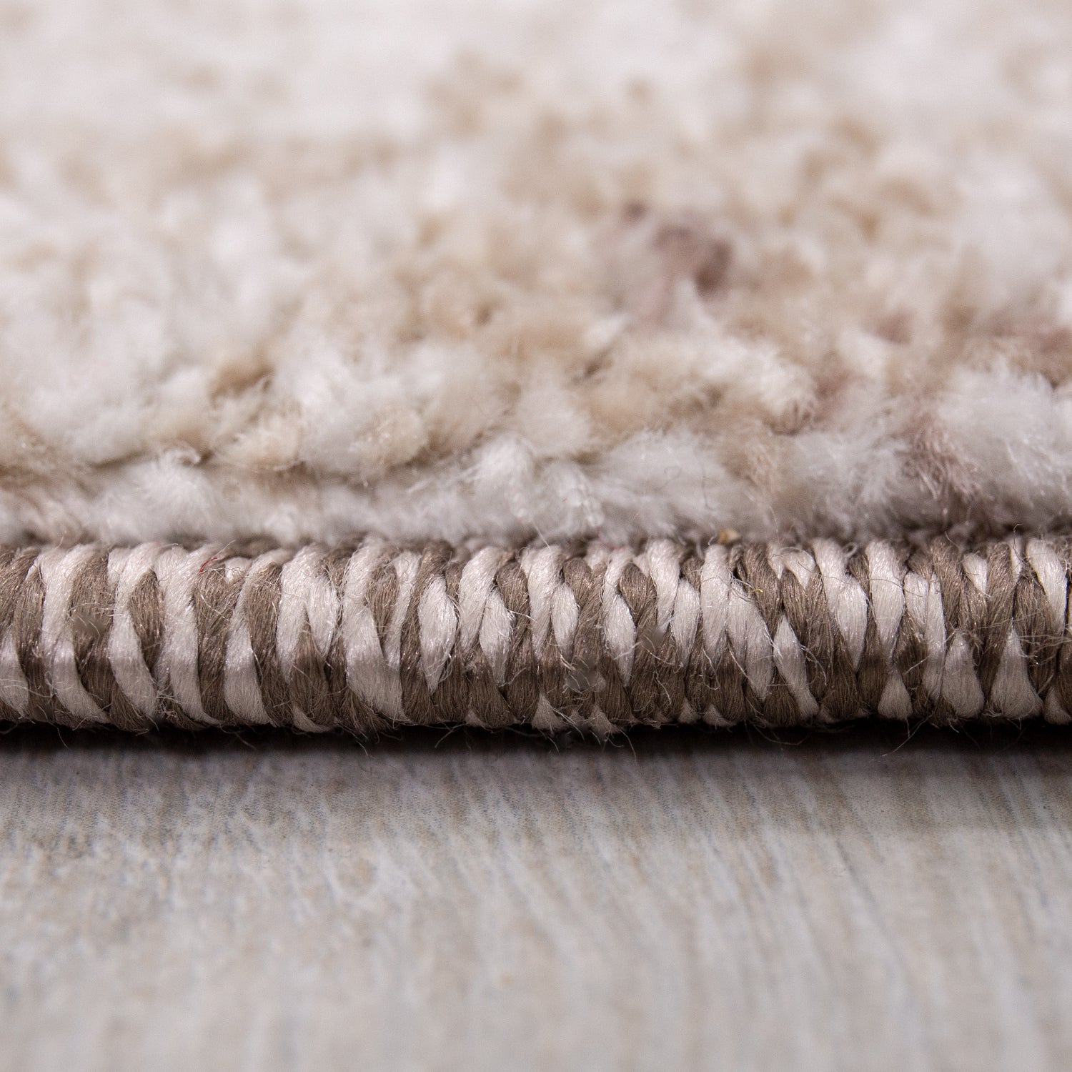 Designer rug for living room, modern beige interior design-zoom-3