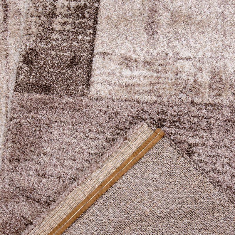 Designer rug for living room, modern beige interior design-zoom-