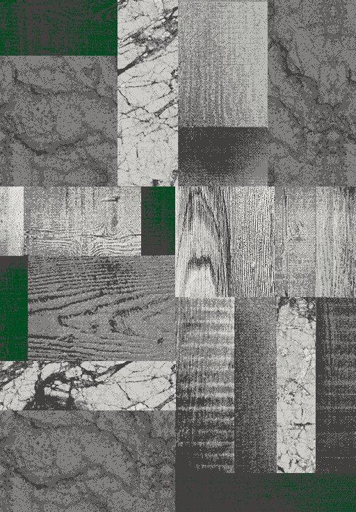 Designer rug for living room, modern interior design in grey and green-zoom-1