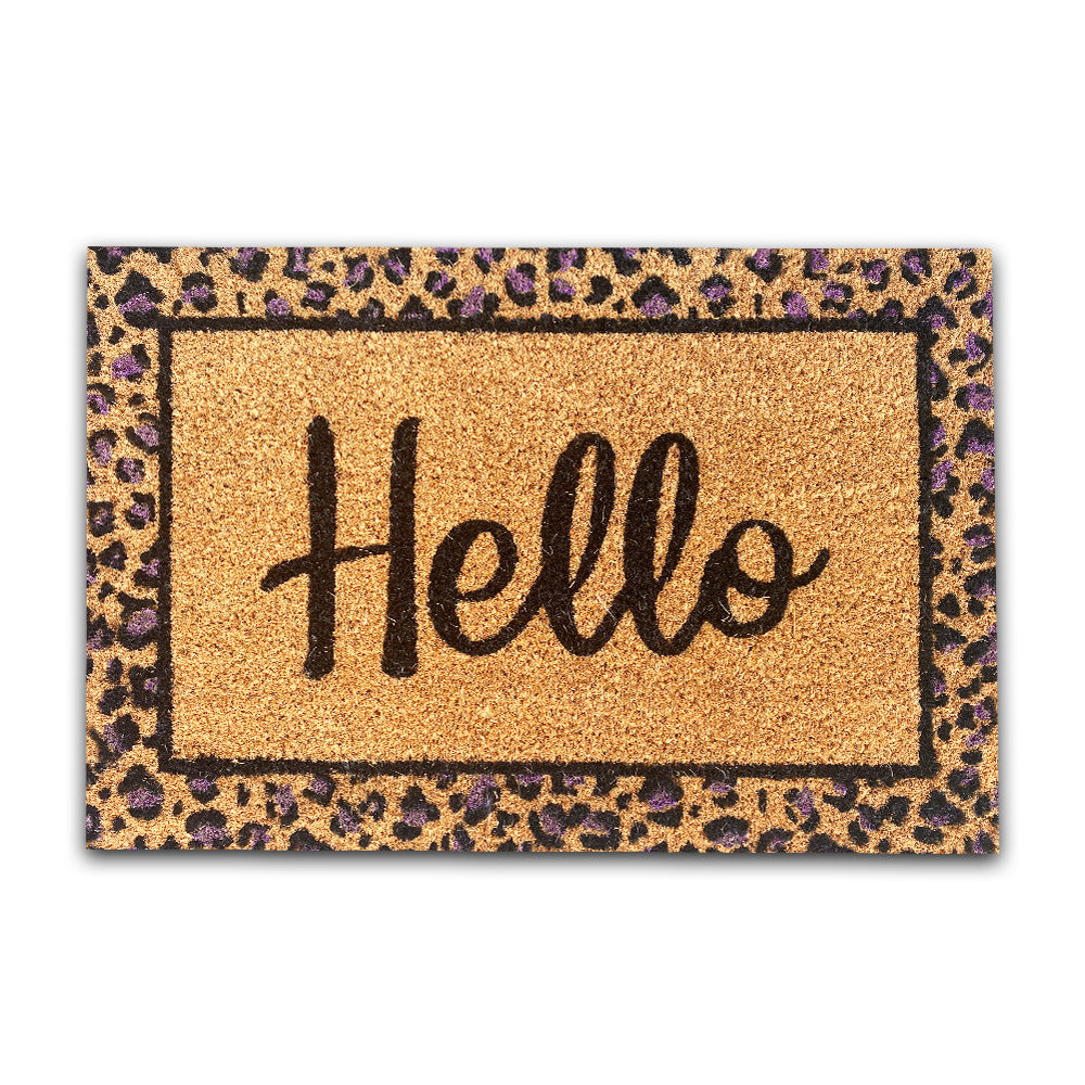 Coconut doormat, indoor & outdoor dirt trapper for front door, doormat, patio, balcony-13