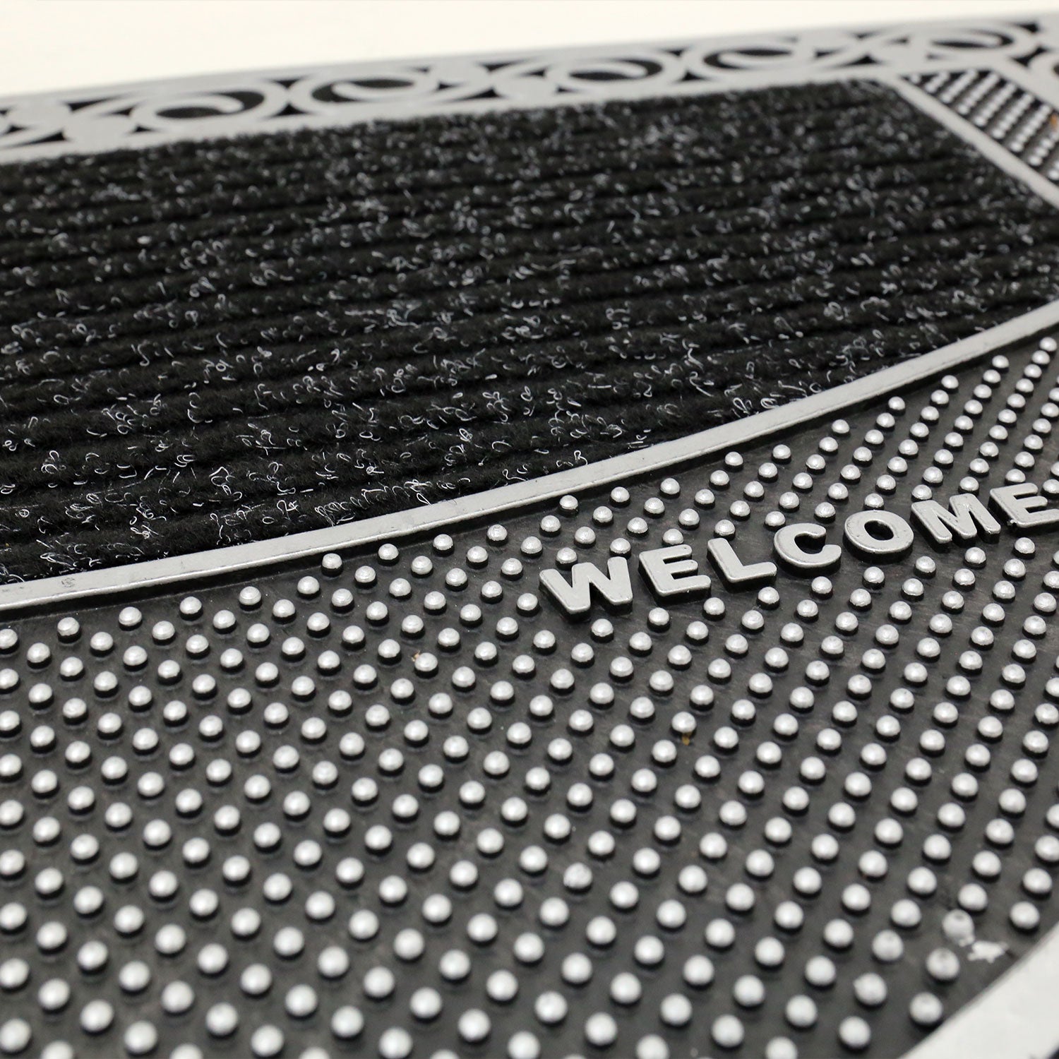 Entrance doormat, outdoor rubber mat, dirt trapper for front door, doormat, patio, balcony-18