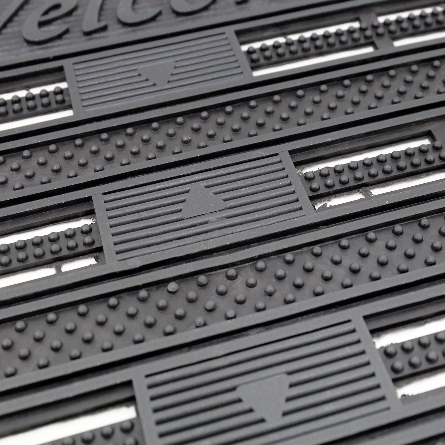 Entrance doormat, outdoor rubber mat, dirt trapper for front door, doormat, patio, balcony-15