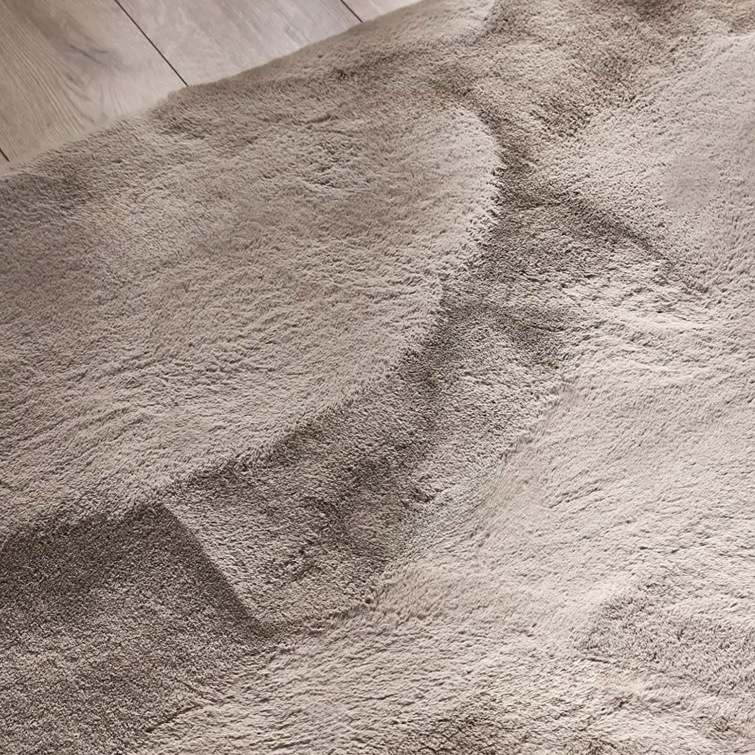 Deluxe washable fur rug, soft high-pile rug in a solid color, cozy for your living room or bedroom-33