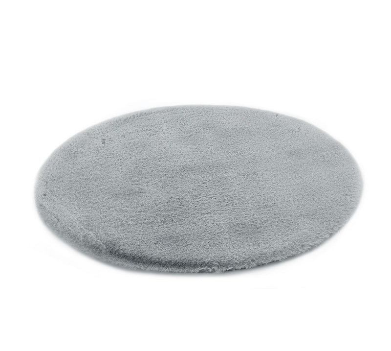 Deluxe washable fur rug, soft high-pile rug in a solid color, cozy for your living room or bedroom-zoom-