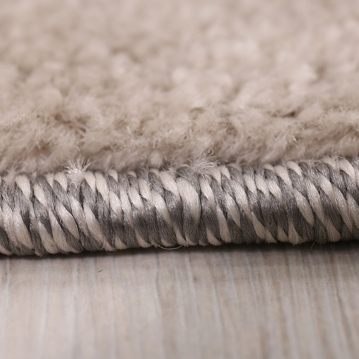 Children's Rug | Baby Rug | Patchwork Cloud, Heart, Stars, Moon, Dots | Children's Rug for Girls and Boys | Rug for Children's Room | Color: Gray, Beige & Cream-zoom-2