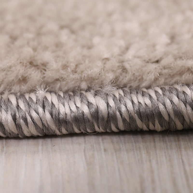 Children's Rug | Baby Rug | Patchwork Cloud, Heart, Stars, Moon, Dots | Children's Rug for Girls and Boys | Rug for Children's Room | Color: Gray, Beige & Cream-zoom-