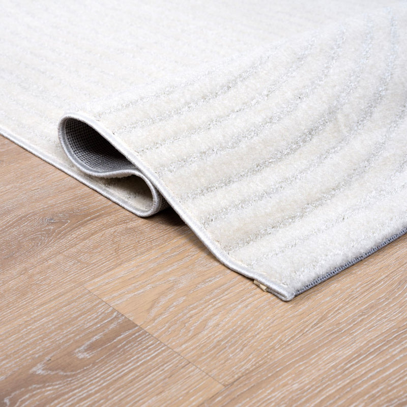 High-pile, long-pile rug, modern, for living room, bedroom, ultra-soft pattern-zoom-