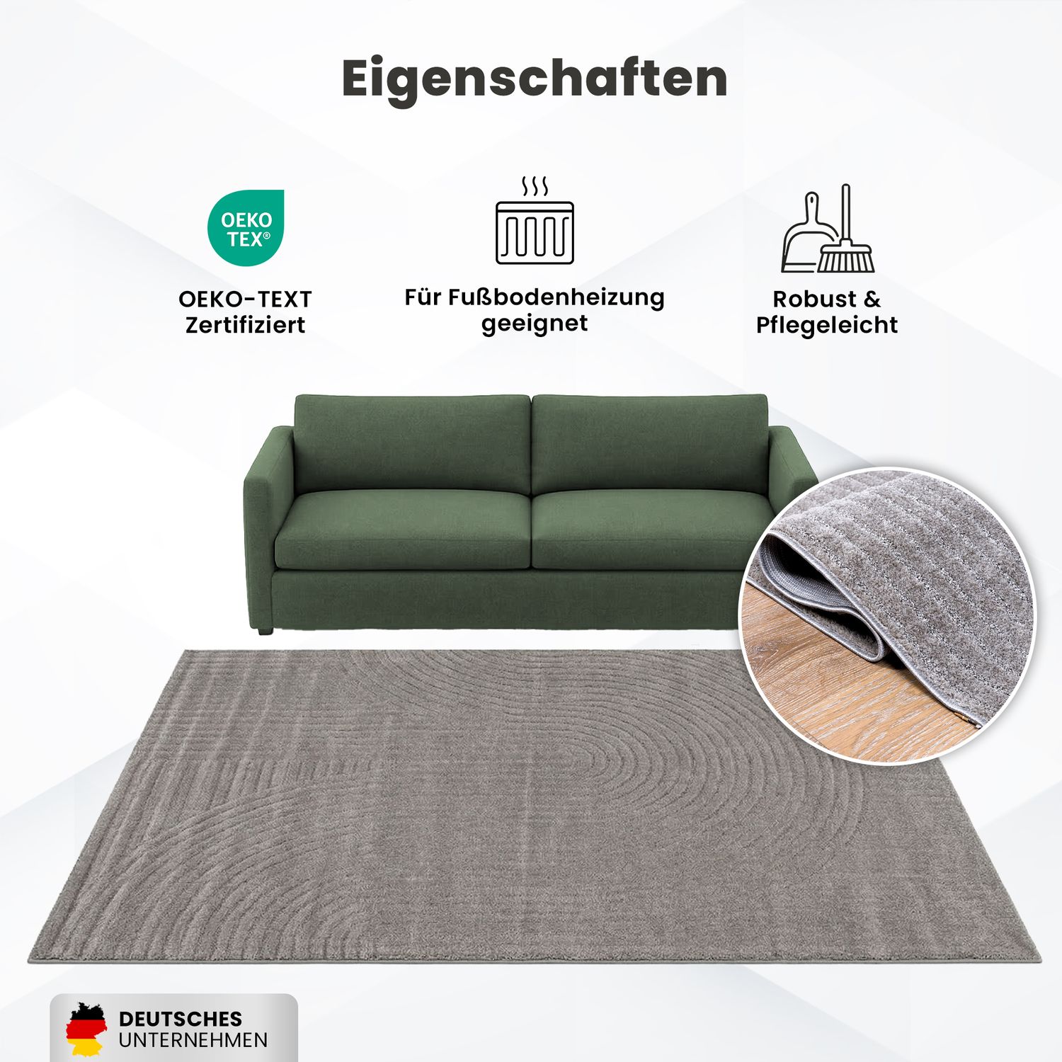 High-pile, long-pile rug, modern, for living room, bedroom, ultra-soft pattern-10