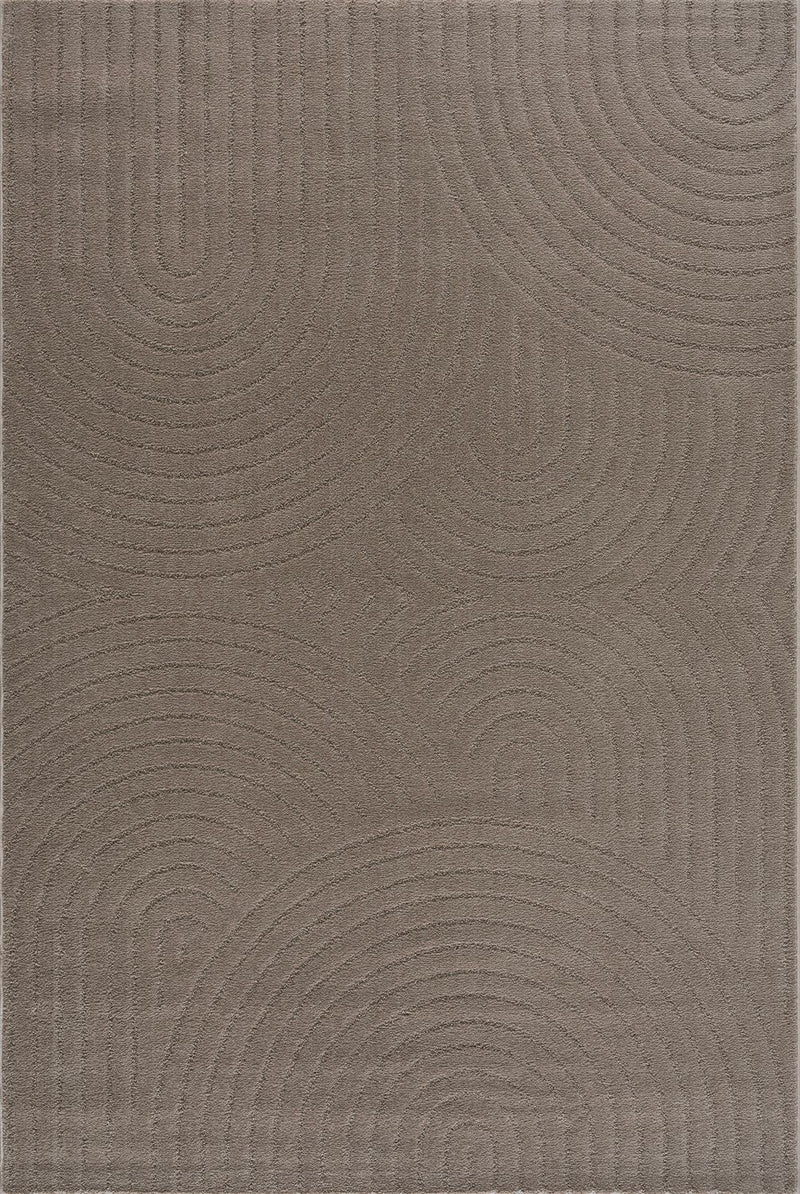 High-pile, long-pile rug, modern, for living room, bedroom, ultra-soft pattern-zoom-