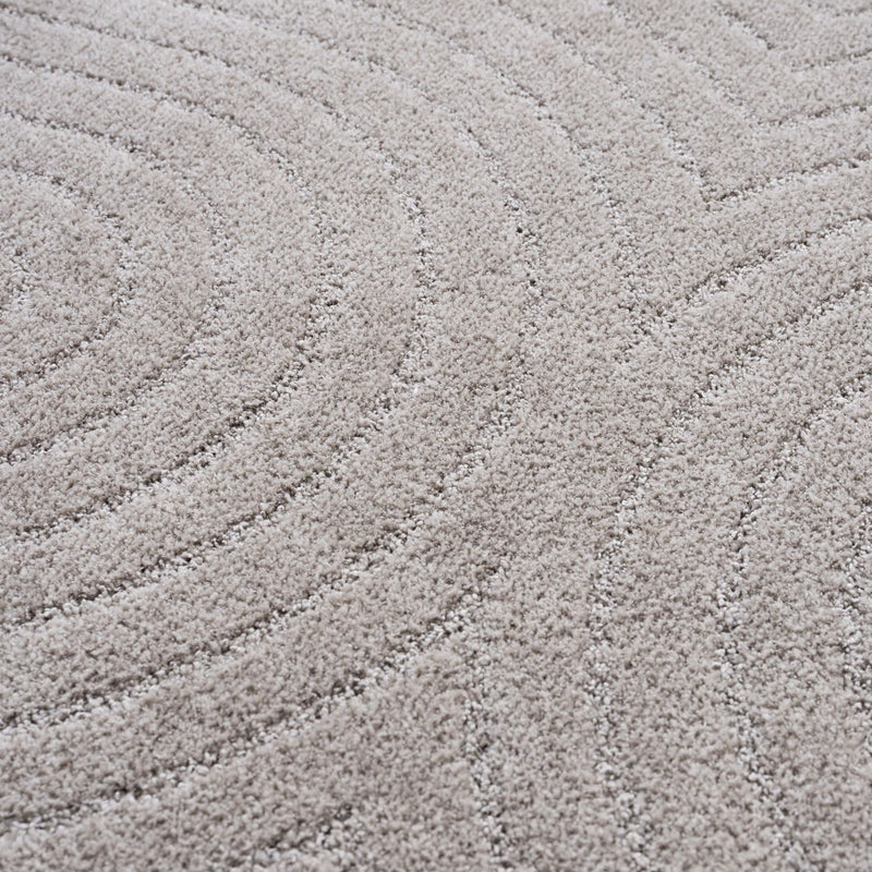 High-pile, long-pile rug, modern, for living room, bedroom, ultra-soft pattern-zoom-