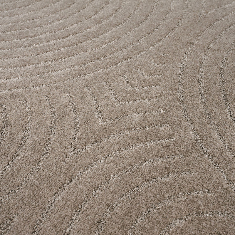 High-pile, long-pile rug, modern, for living room, bedroom, ultra-soft pattern-zoom-