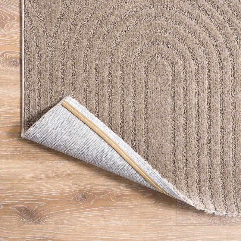 High-pile, long-pile rug, modern, for living room, bedroom, ultra-soft pattern-zoom-