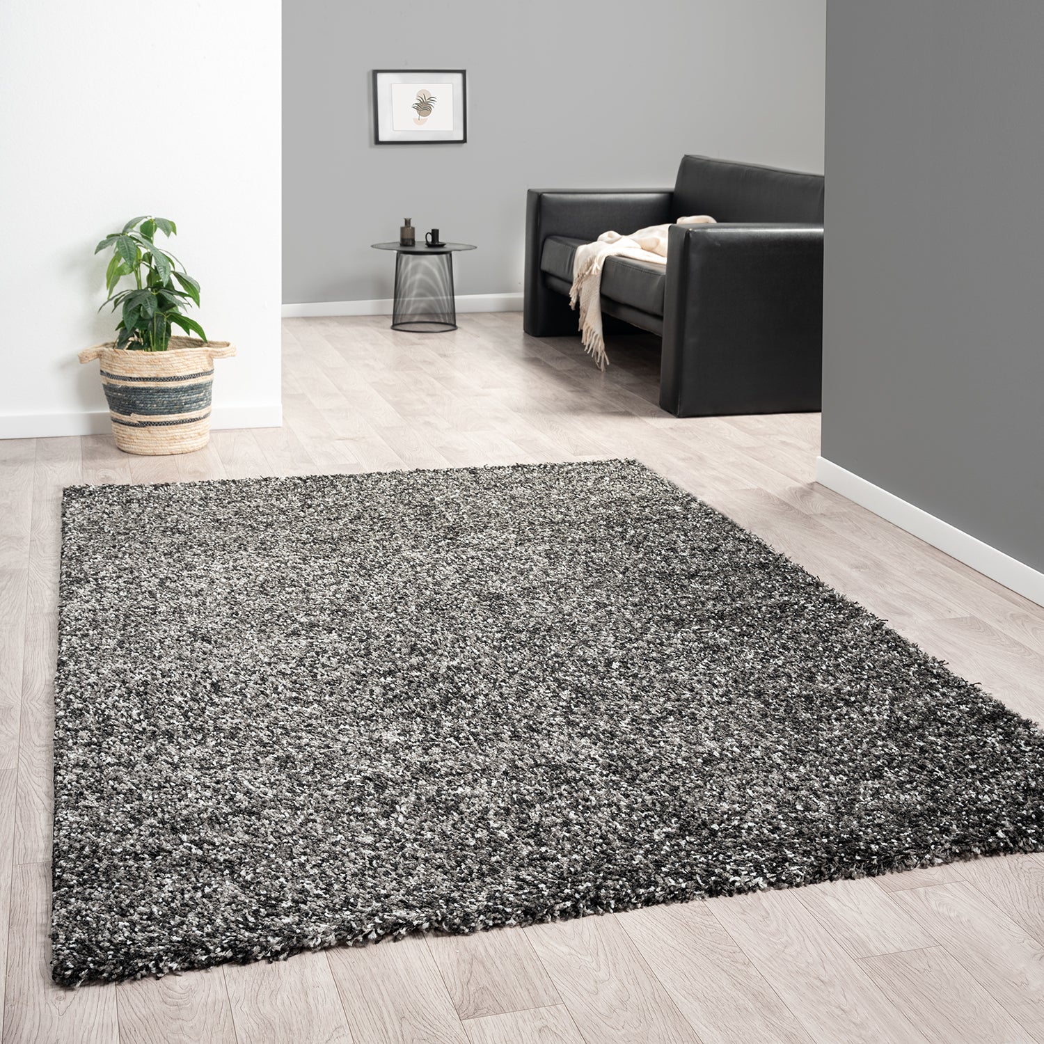 High-pile rug LUX Shaggy Living room Bedroom Multicolored Melange Extra Dense-zoom-13