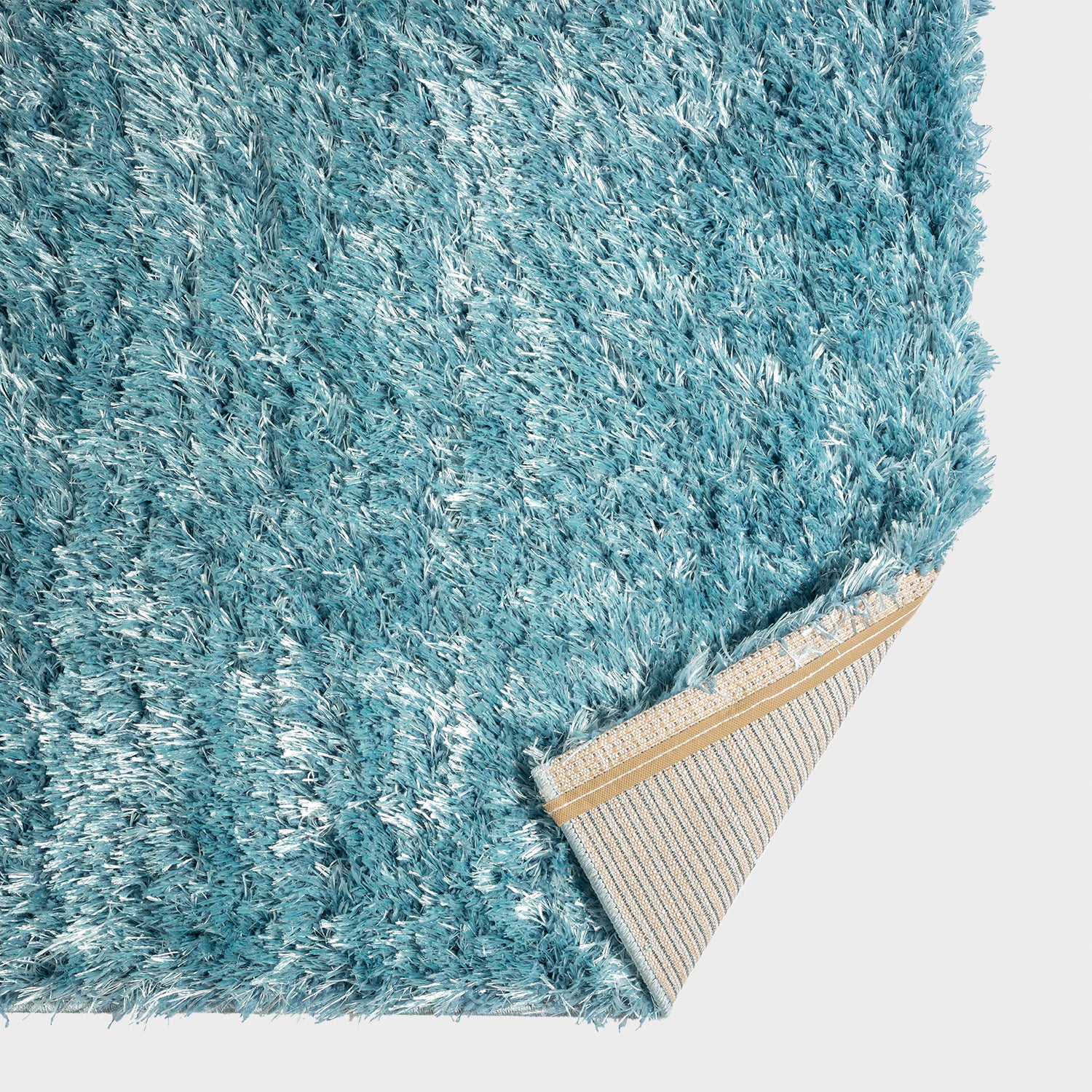 High-pile shaggy rug for living room, super soft, pastel colors, solid colors-15