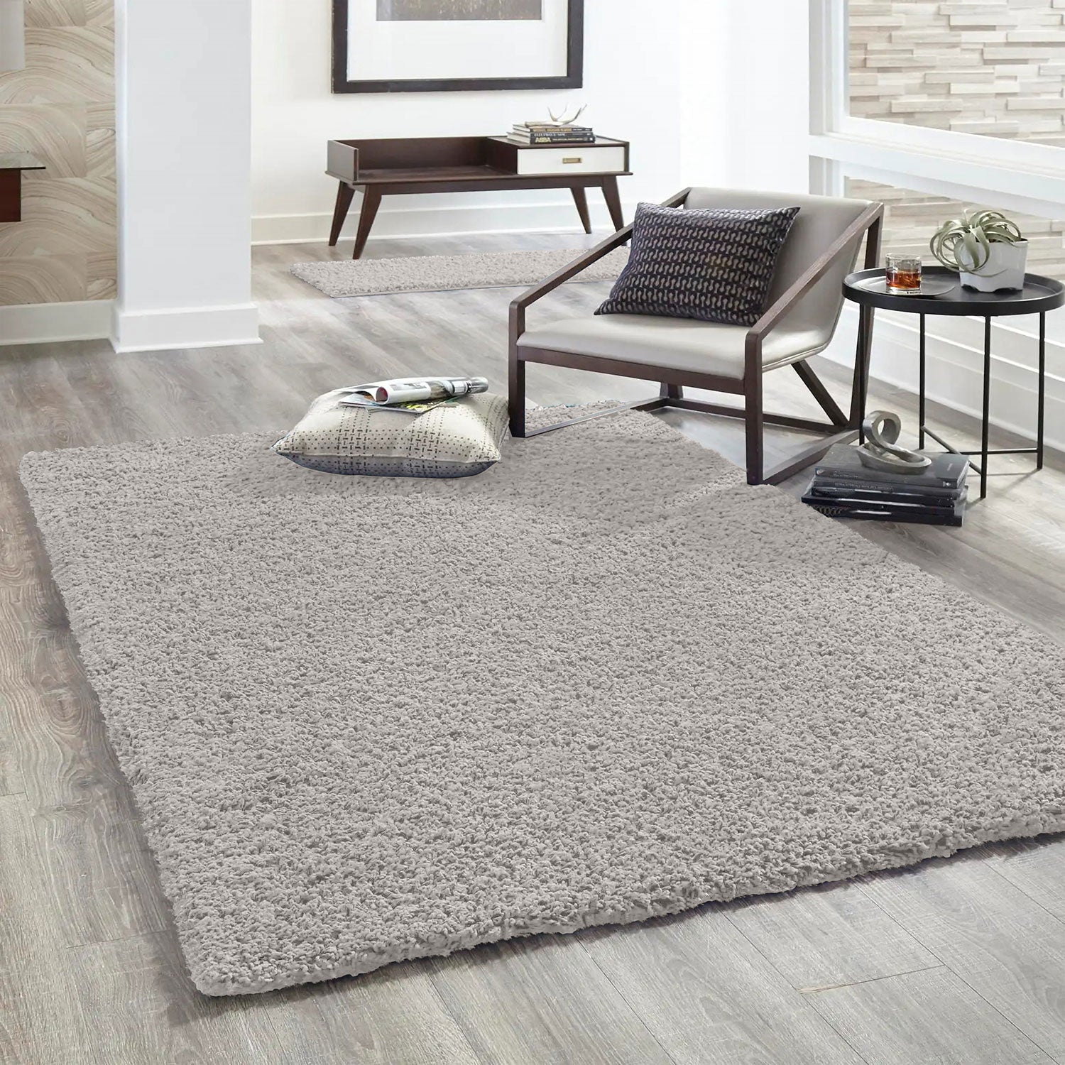 Hochflor Teppich Prime Shaggy Langflor Wohnzimmer Schlafzimmer Modern Farben-zoom-26