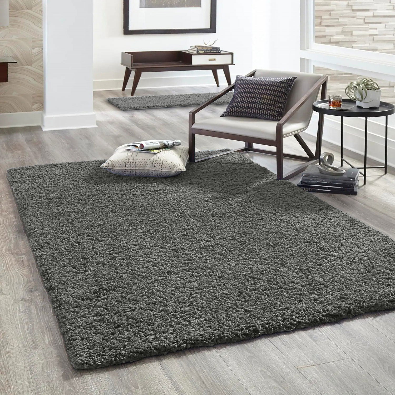 Hochflor Teppich Prime Shaggy Langflor Wohnzimmer Schlafzimmer Modern Farben-zoom-21