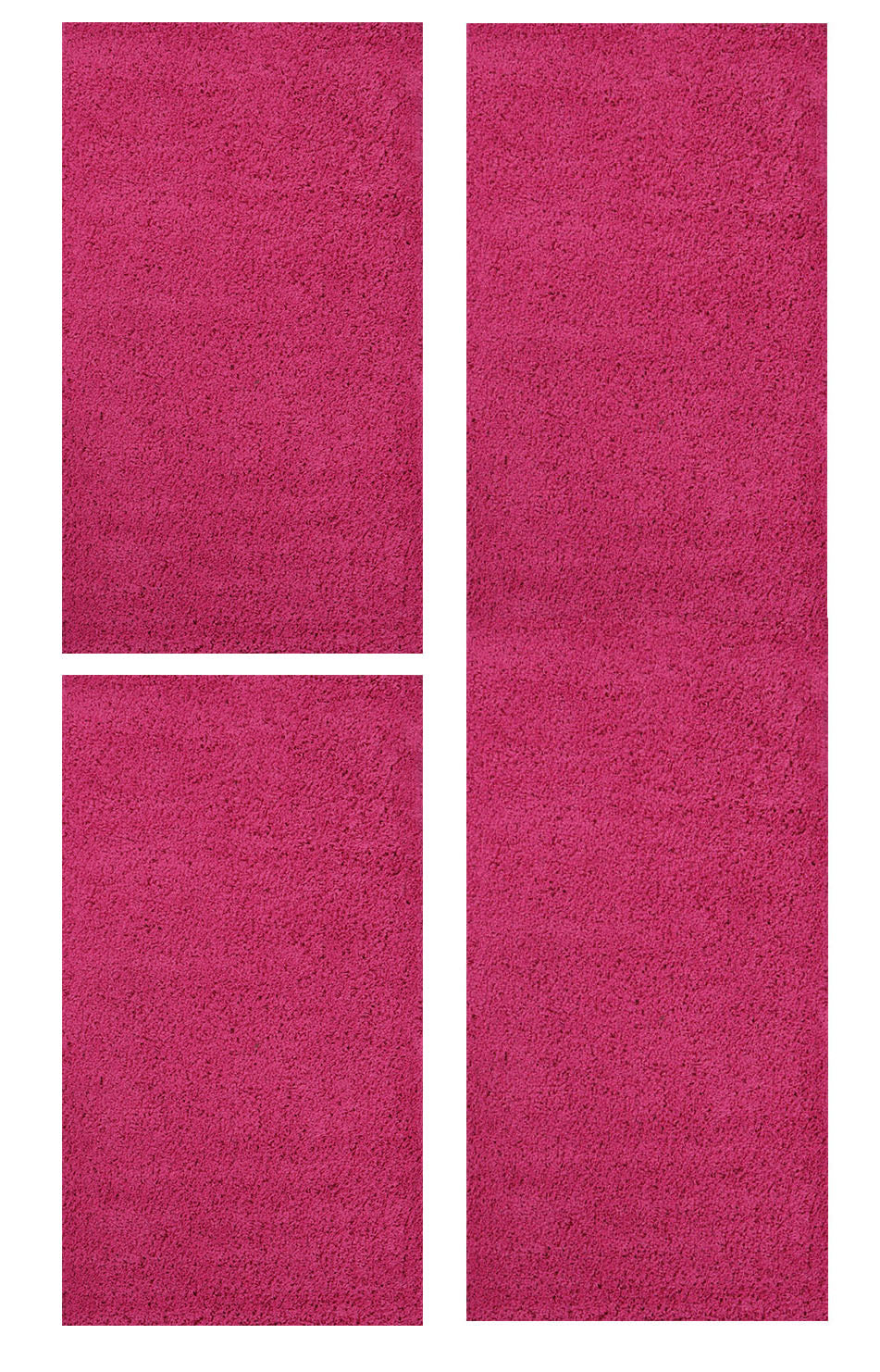 High-pile rug Prime Shaggy long pile living room bedroom round colored-9