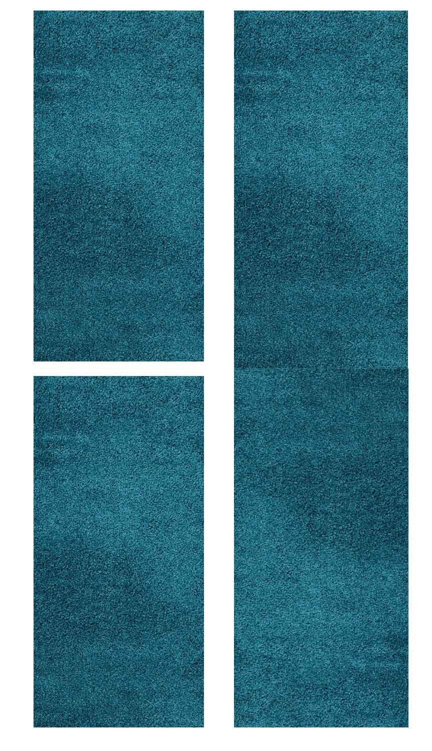 High-pile rug Prime Shaggy long pile living room bedroom round colored-zoom-19