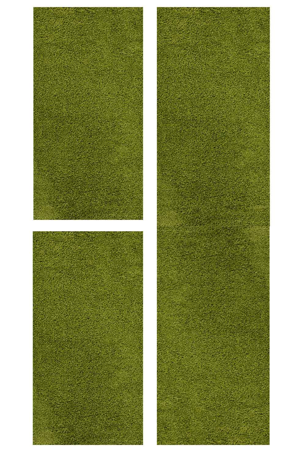 High-pile rug Prime Shaggy long pile living room bedroom round colored-zoom-4