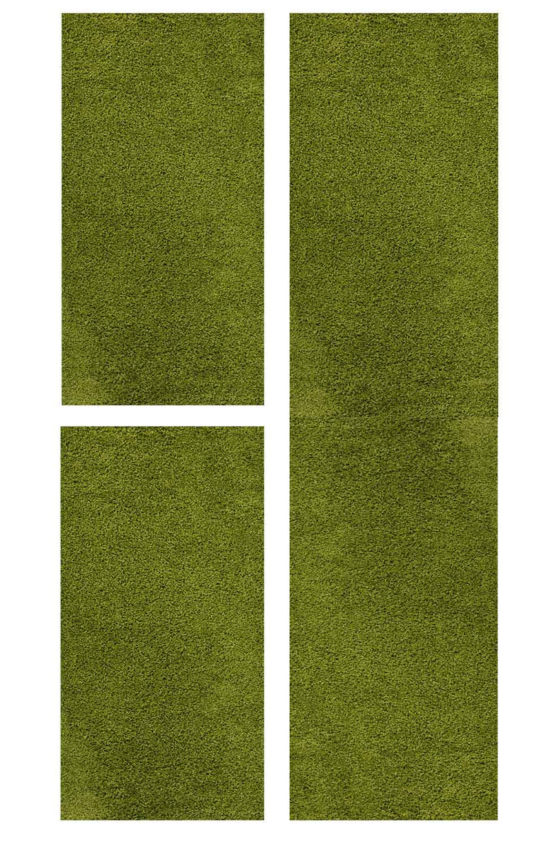High-pile rug Prime Shaggy long pile living room bedroom round colored-zoom-