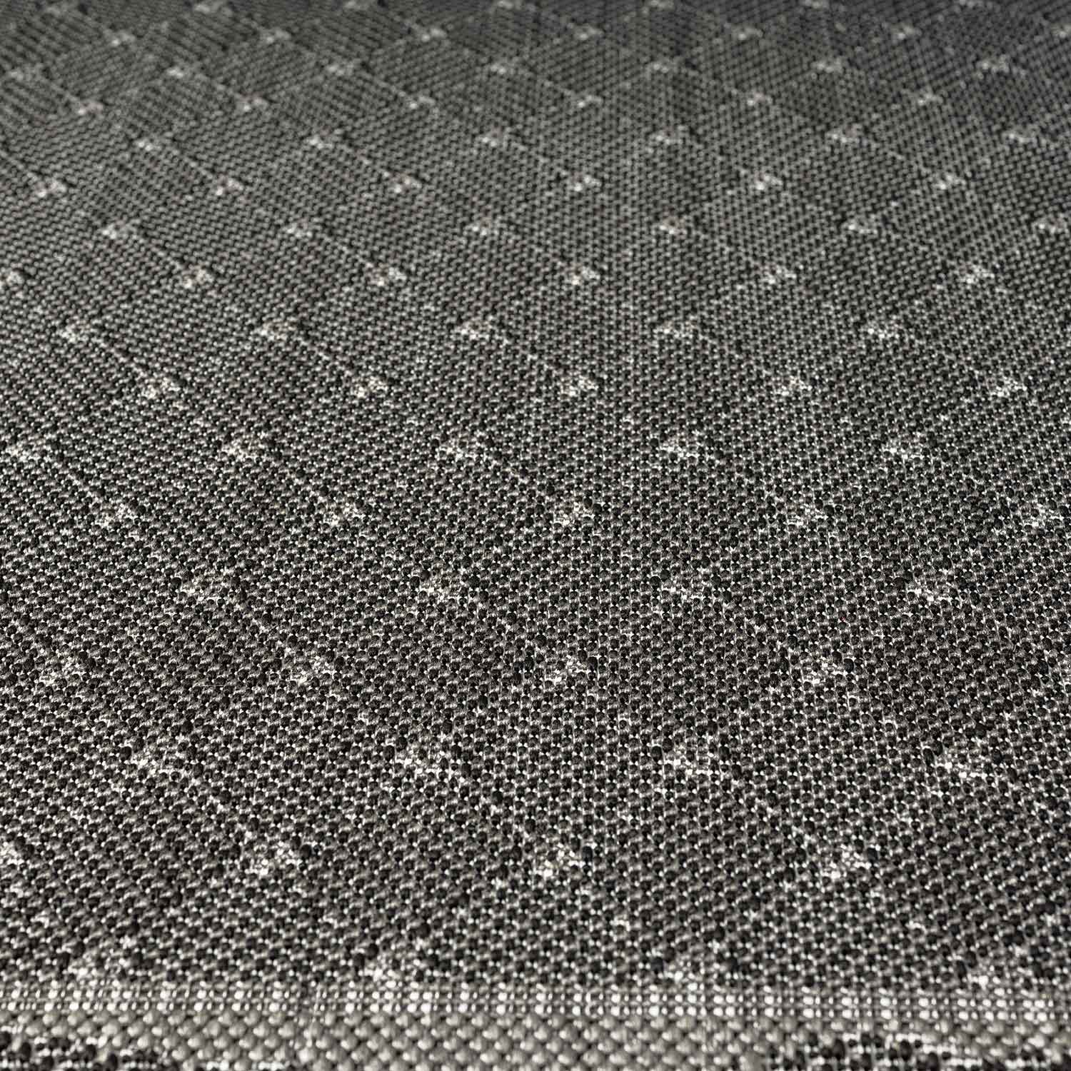 Indoor and outdoor rug, patio & balcony, kitchen rug, mini palm trees, black-zoom-3