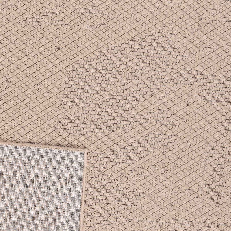 Indoor and outdoor flatweave rugs for patios, natural look in grey & beige-zoom-