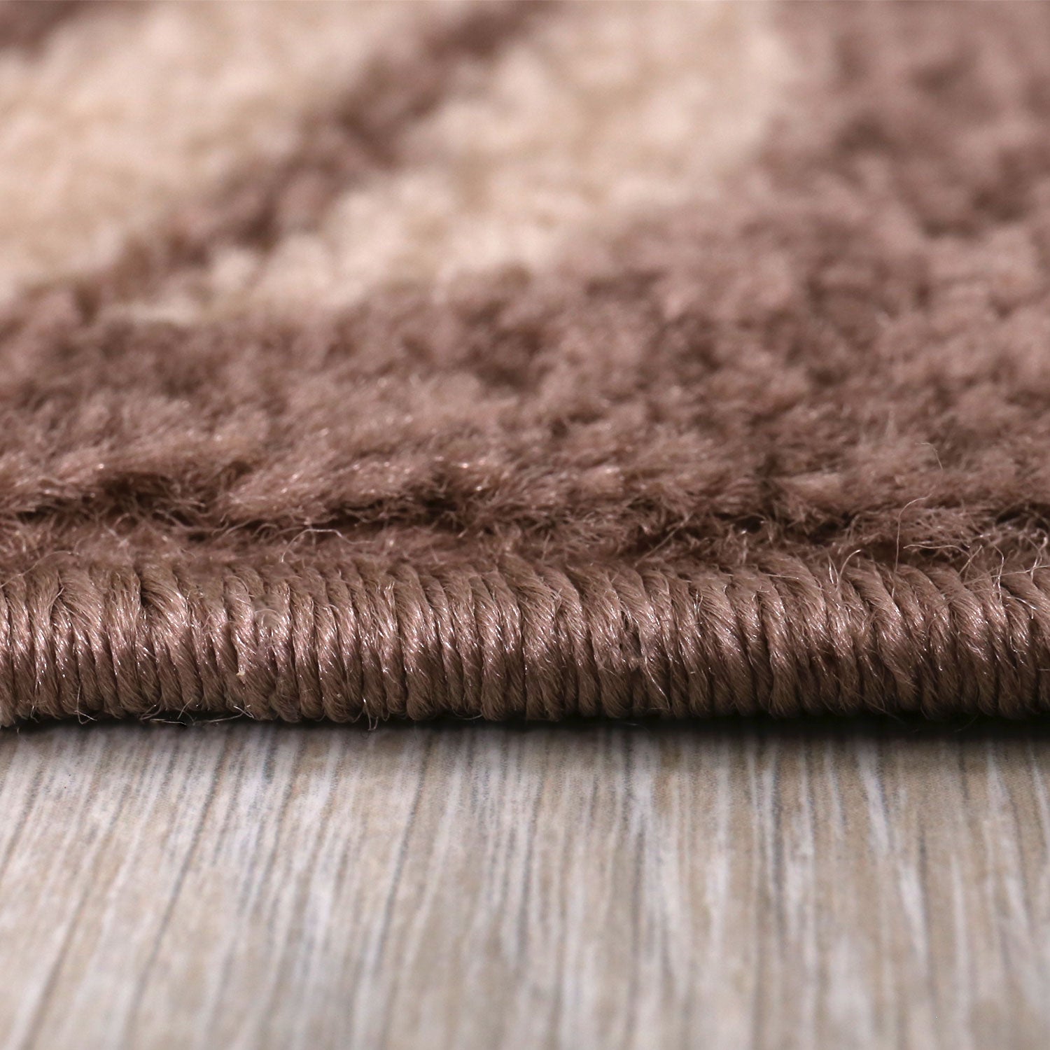 Kitchen rug, carpet runner, modern coffee design in brown and beige, suitable for lounge or kitchen-7