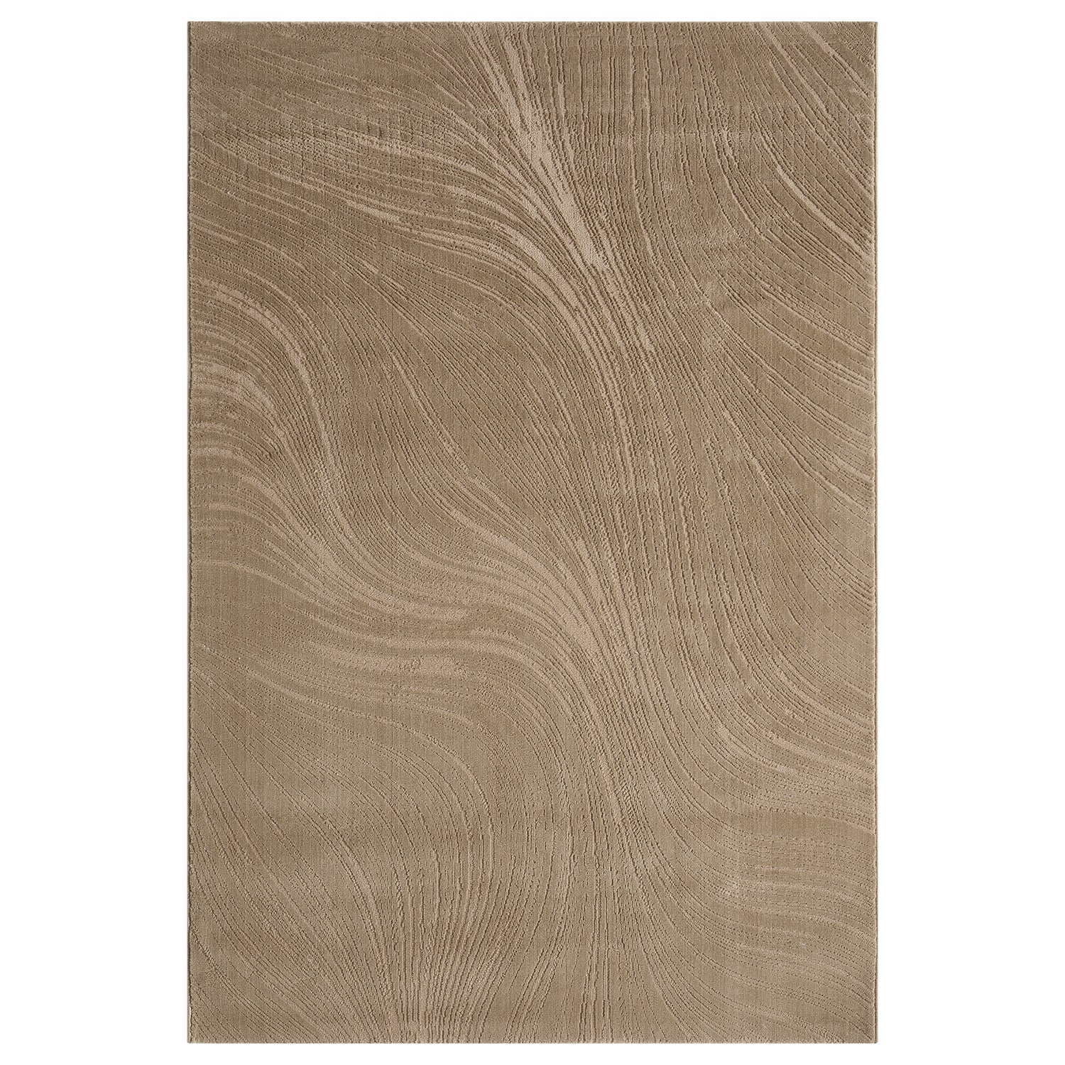 Short Pile Boho Rug with 3D High-Low Effect – Rug for Living Room & Bedroom-24