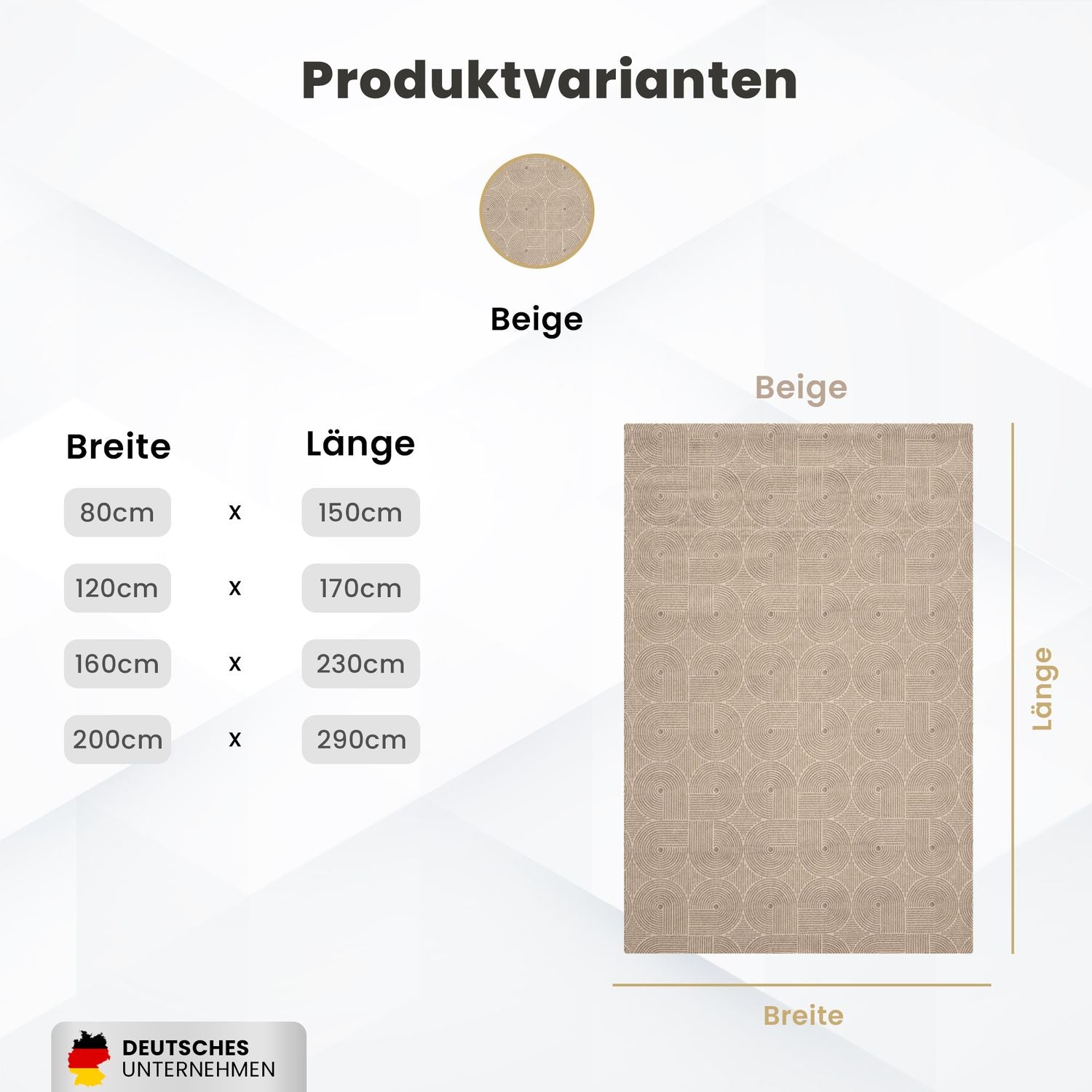 Kurzflor Teppich Boho 3D Hoch-Tief-Effekt – Teppich Wohnzimmer & Schlafzimmer-zoom-16