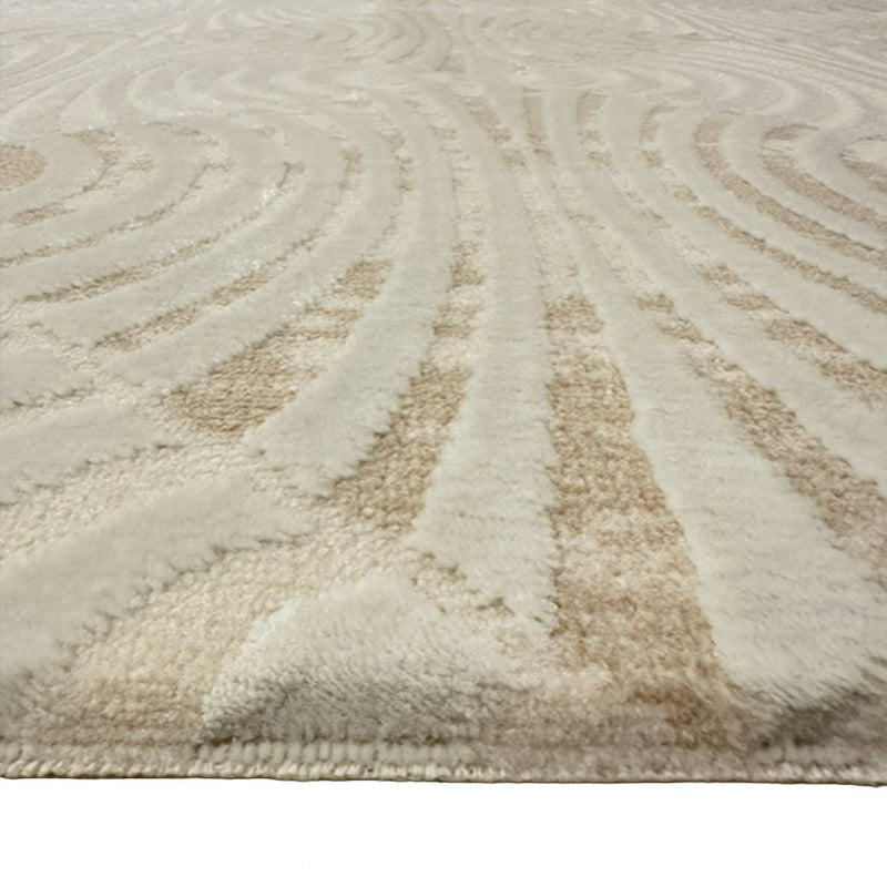 Kurzflor Teppich Boho 3D Hoch-Tief-Effekt – Teppich Wohnzimmer & Schlafzimmer-zoom-