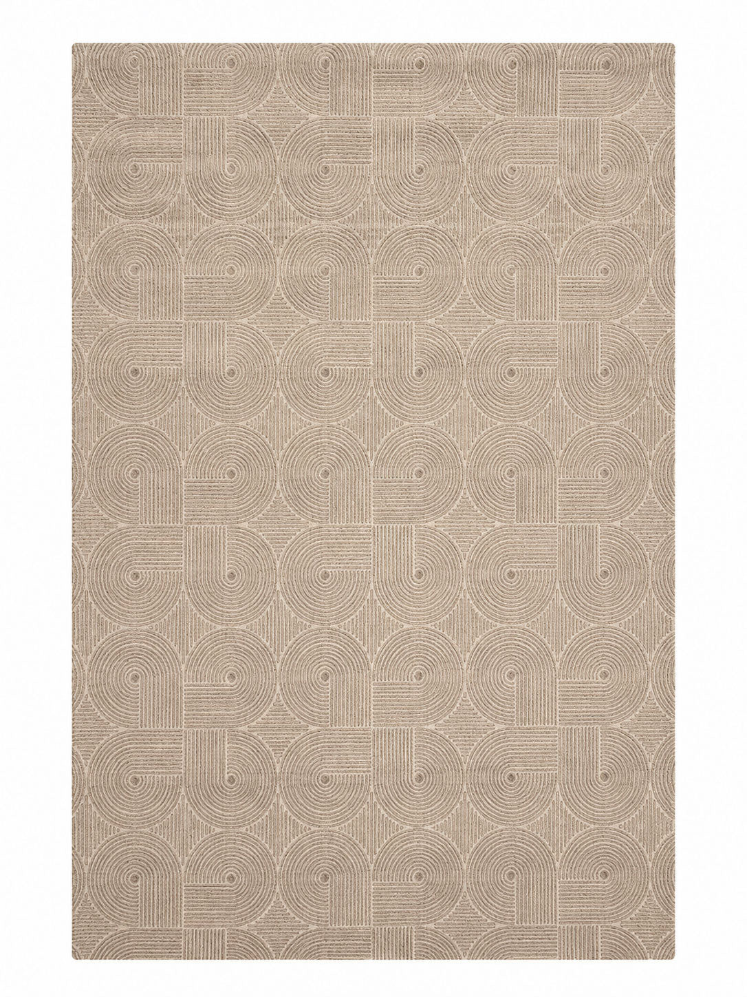 Kurzflor Teppich Boho 3D Hoch-Tief-Effekt – Teppich Wohnzimmer & Schlafzimmer-4