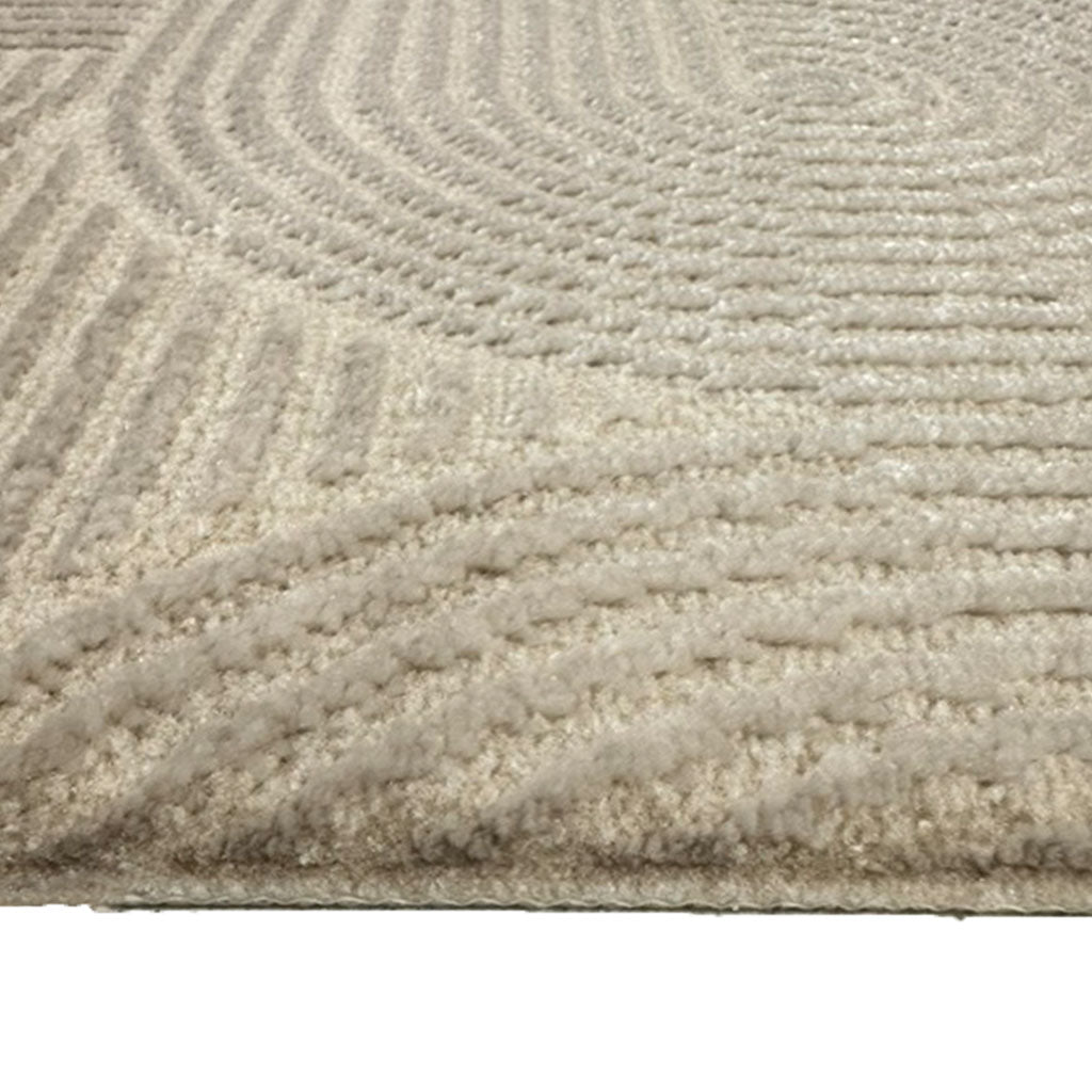 Kurzflor Teppich Boho 3D Hoch-Tief-Effekt – Teppich Wohnzimmer & Schlafzimmer