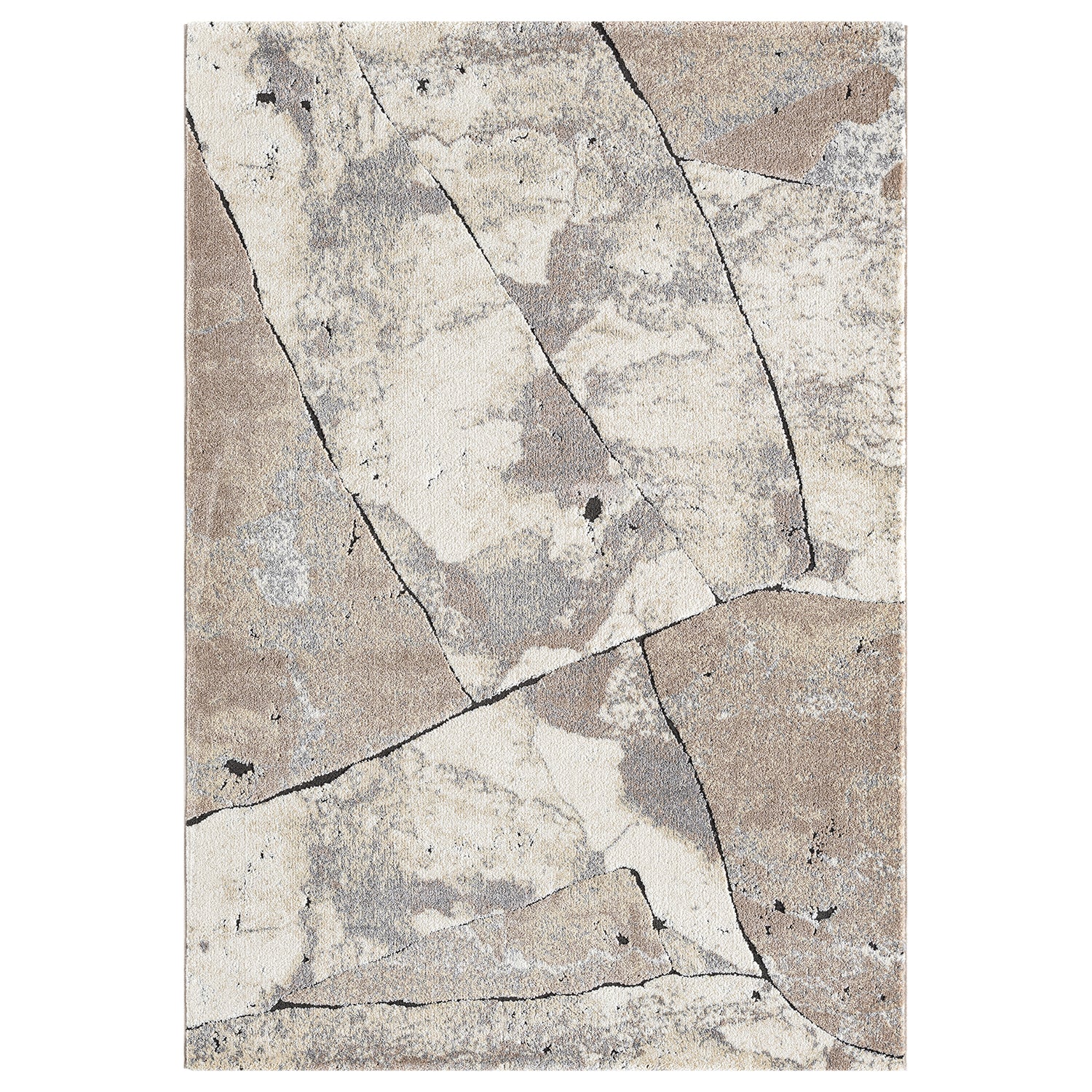 Short Pile Rug Modern Living Room Bedroom Soft with Pattern-11