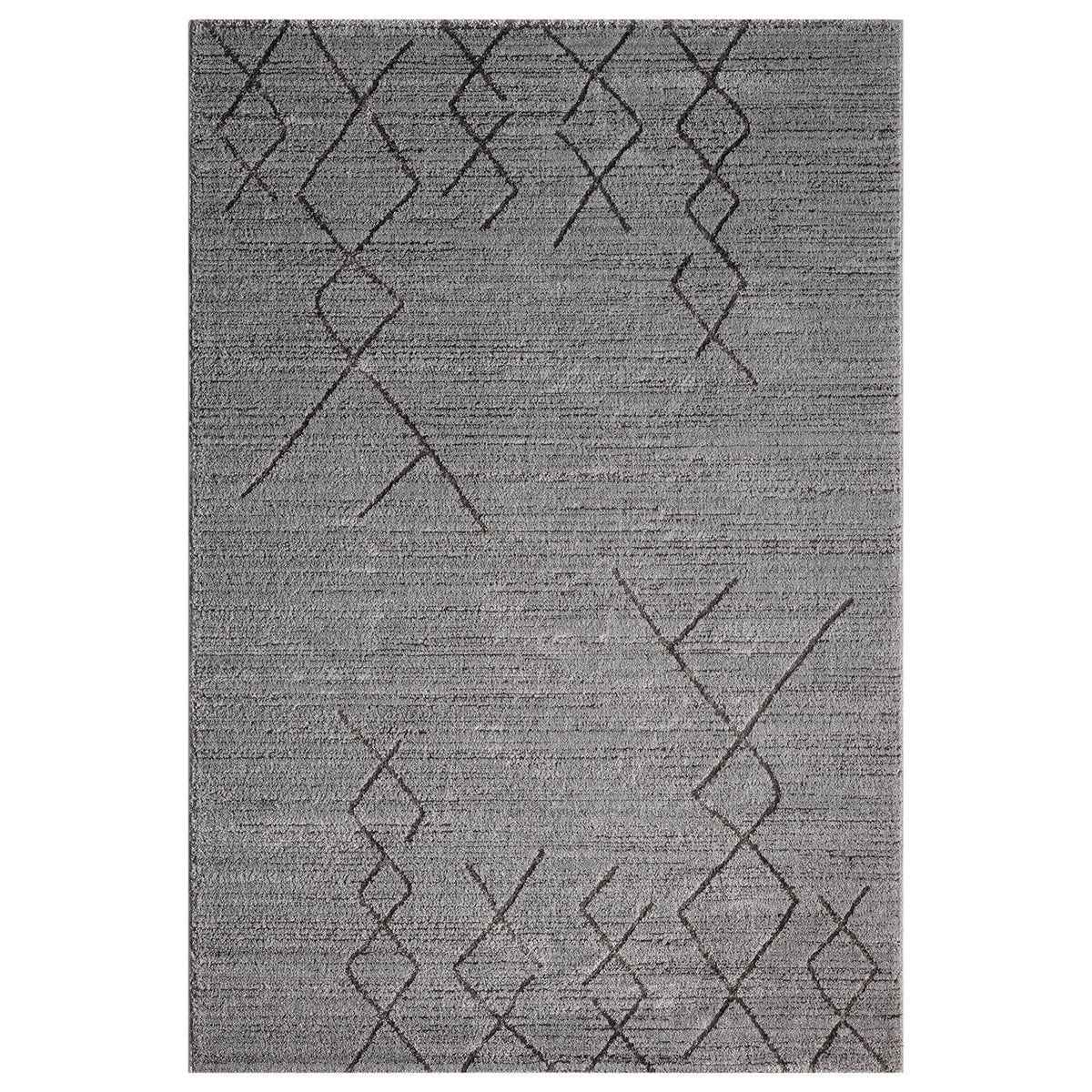 Short-pile carpet, Scandinavian style, Berber look, living room, bedroom, modern stripes