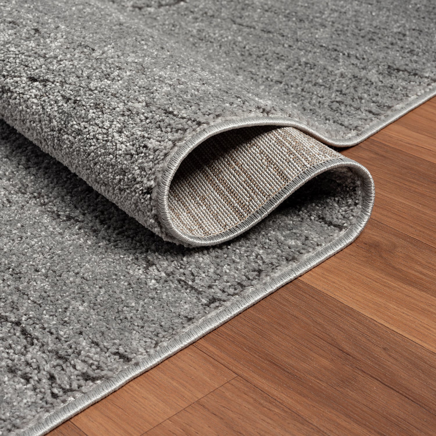 Short-pile carpet, Scandinavian style, Berber look, living room, bedroom, modern stripes-4