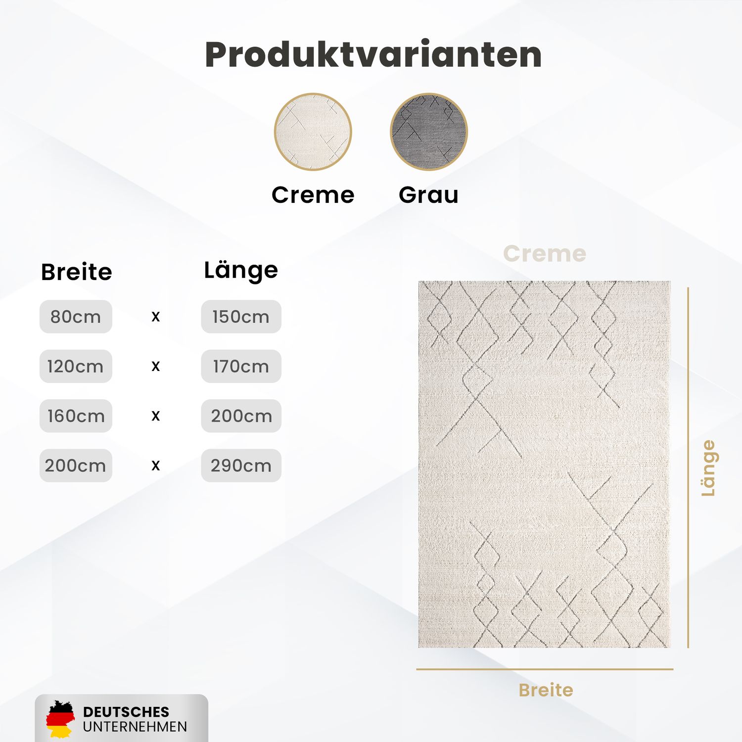 Short-pile carpet, Scandinavian style, Berber look, living room, bedroom, modern stripes-10