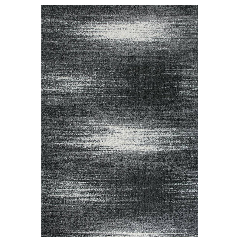 Nizza9074 Grey Shaggy Rug Microfiber Extra Fluffy-zoom-