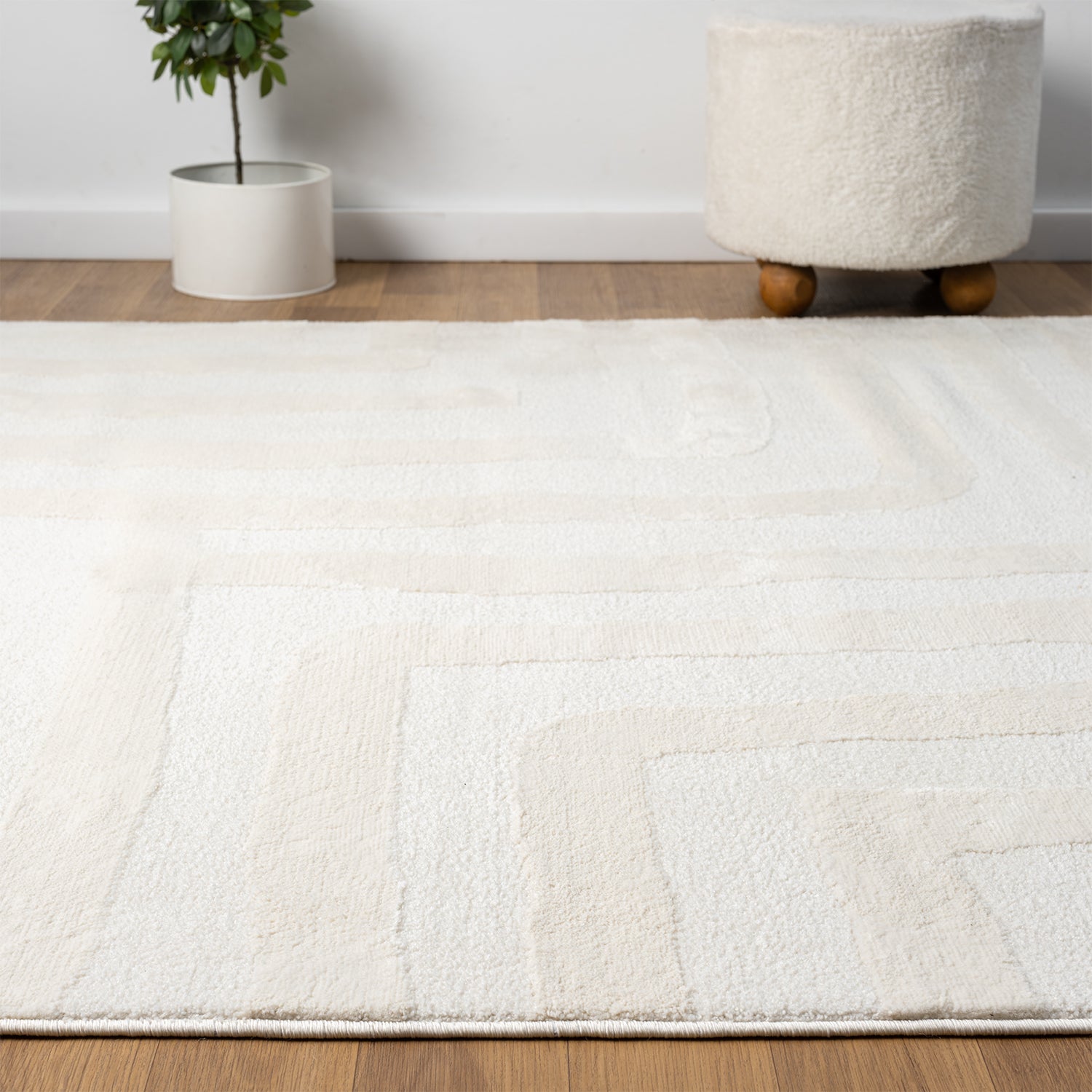 Modern rugs for living room and bedroom, boho look, Scandinavian, high-quality.-7