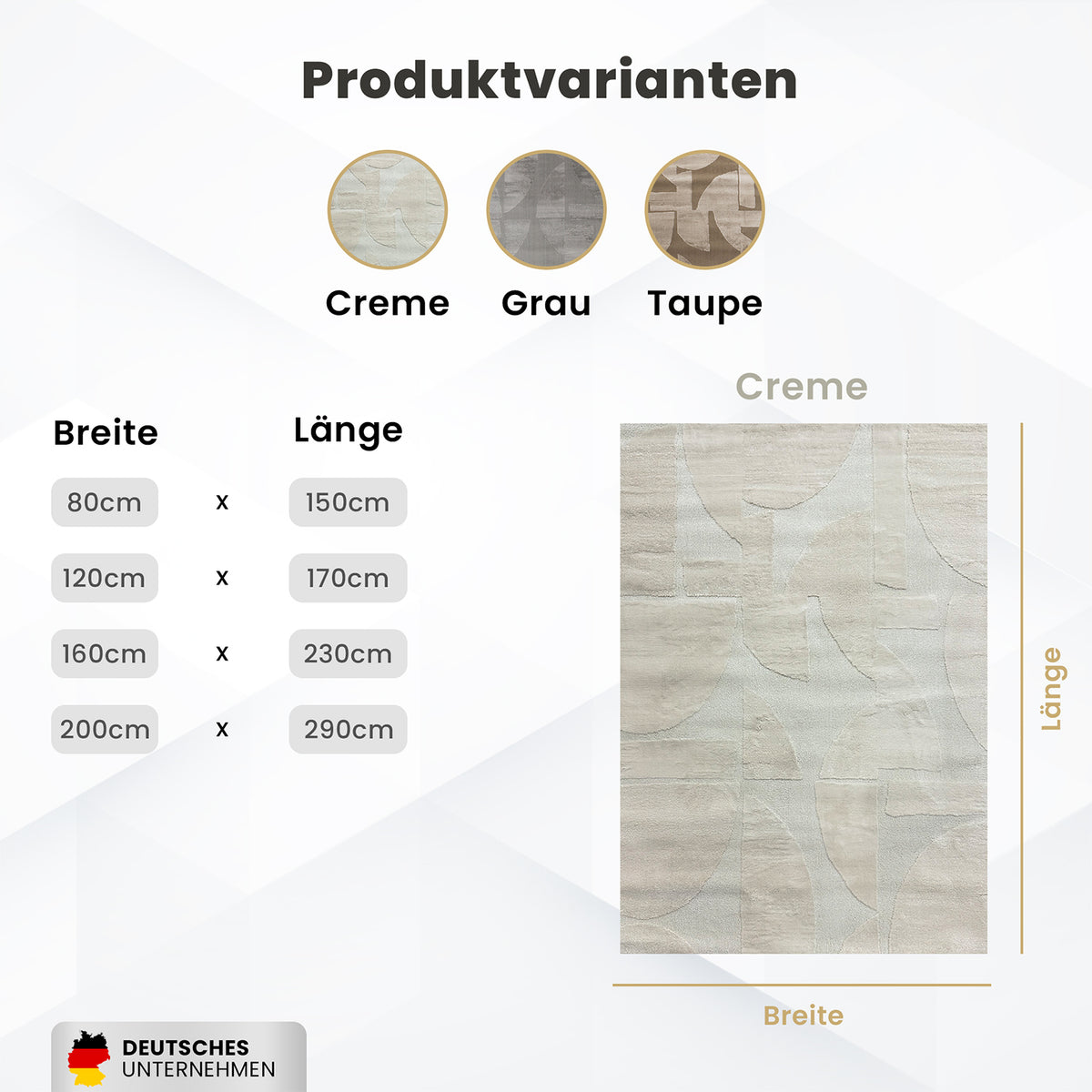 Modern rugs for living room and bedroom, boho look, Scandinavian, high-quality.-3