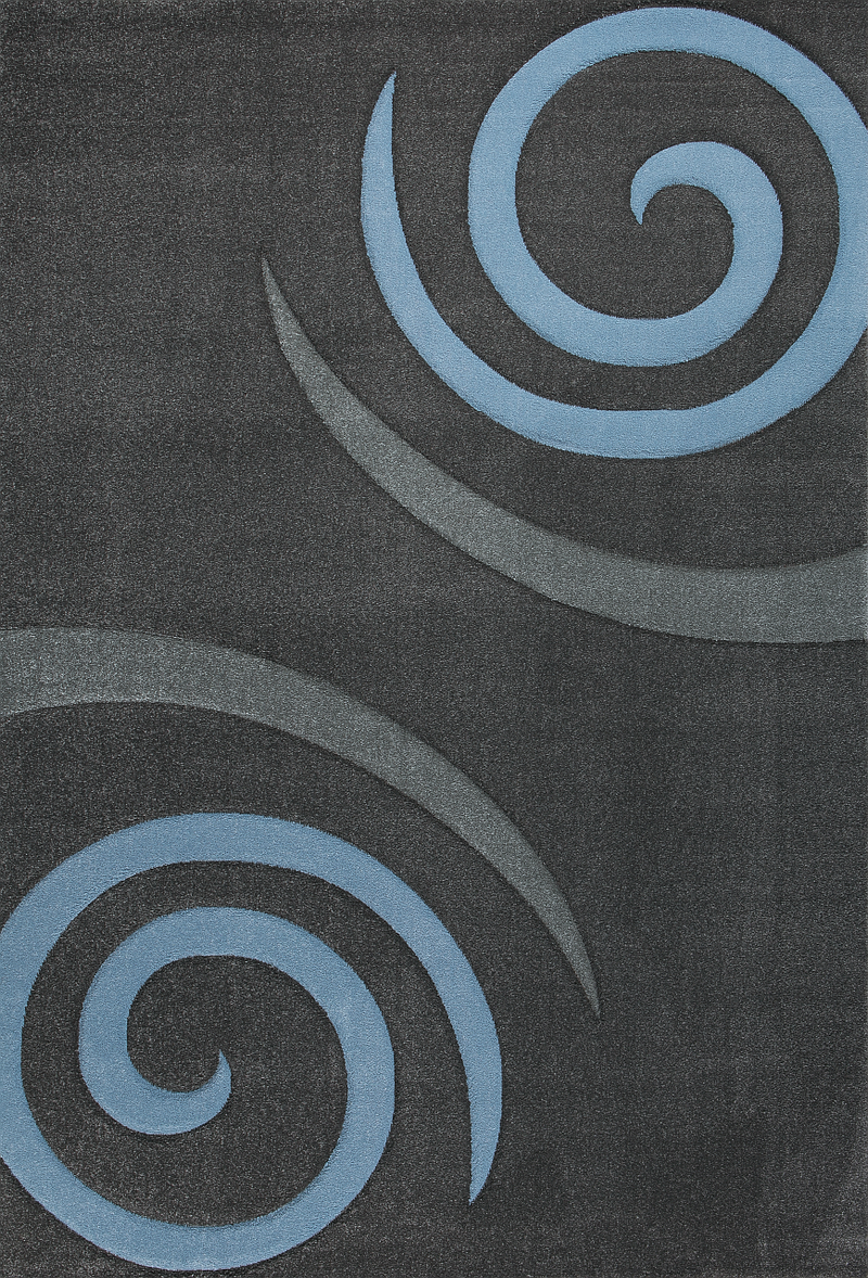 Cascadapl6678 Blue Spinning Top Contour Cut Carpet-zoom-