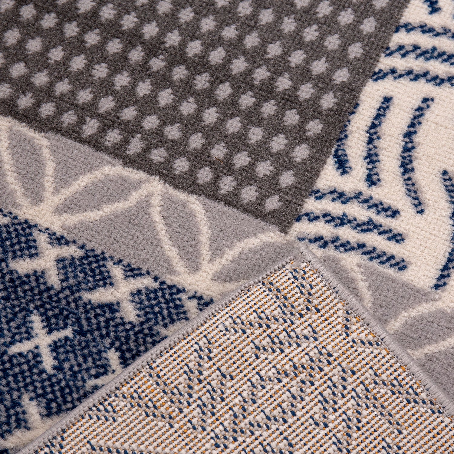 Modern patchwork rug for the living room & bedroom-zoom-7