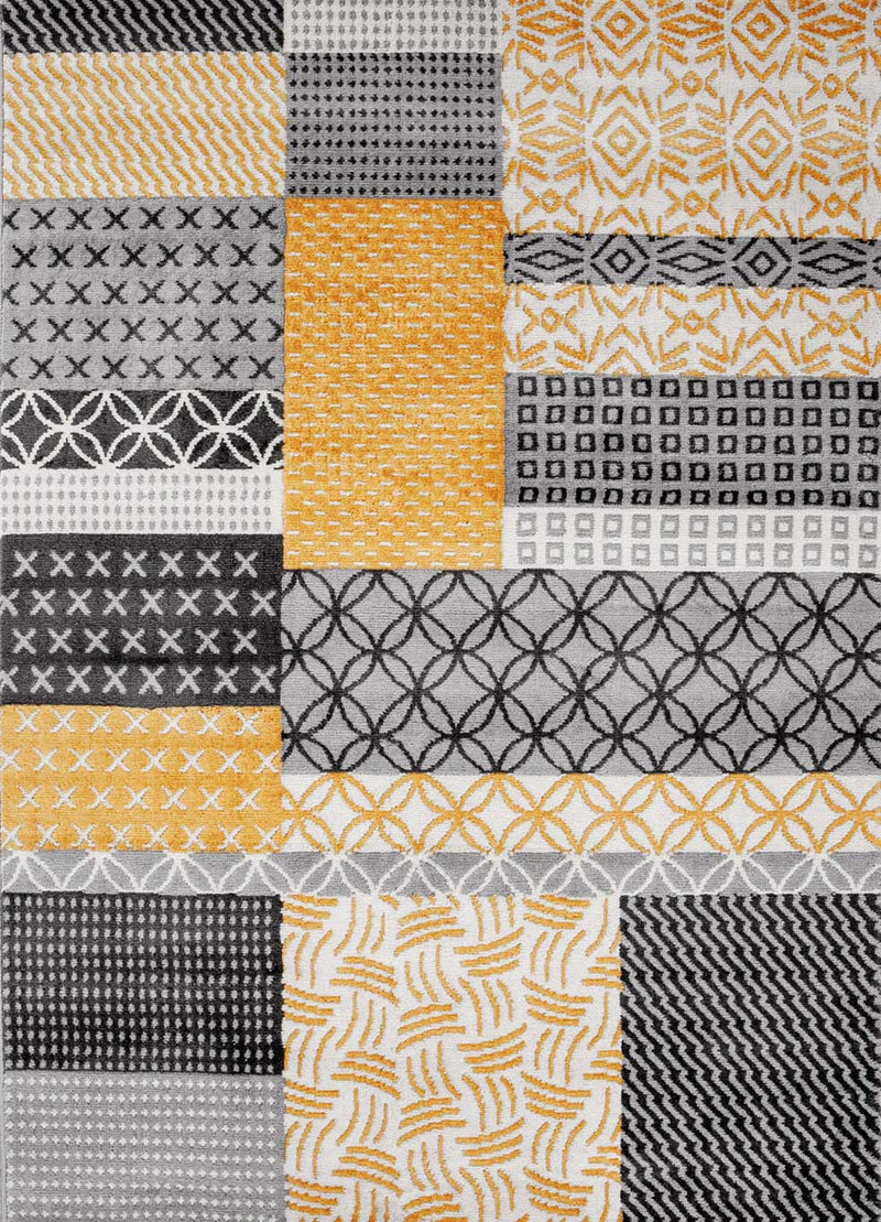 Modern patchwork rug for the living room & bedroom-zoom-