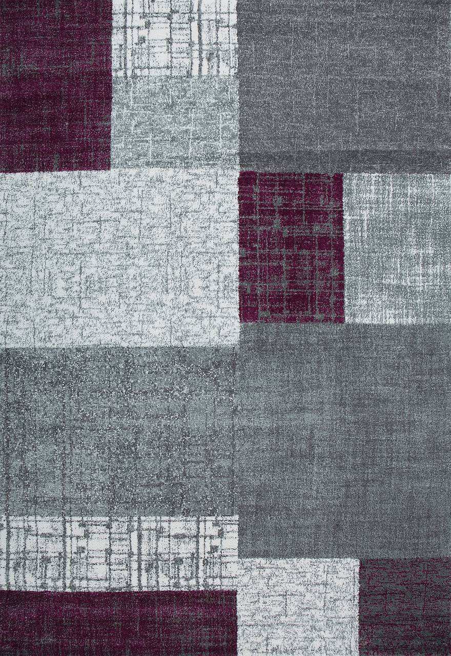 Samo9473 Purple tile-look carpet