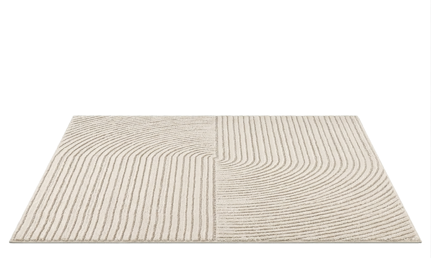Modern short-pile rug for living room, bedroom, boho look, rainbow, Scandinavian-9