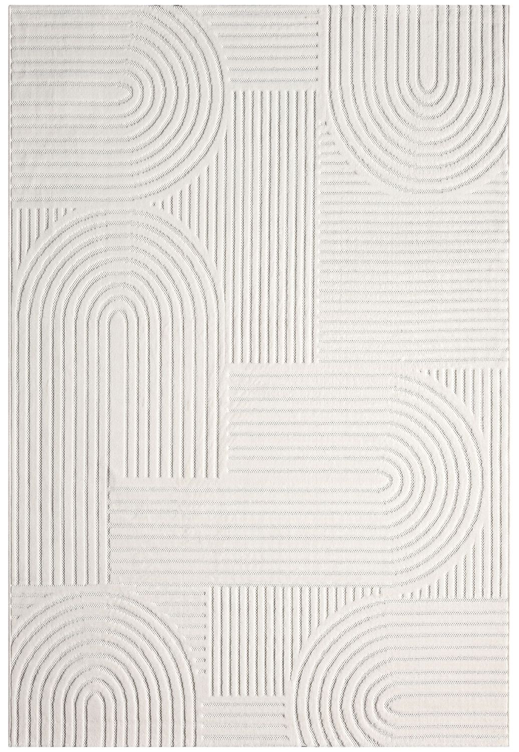 Modern short pile rug for living room, bedroom, Scandinavian style, suitable for indoor and outdoor use.
