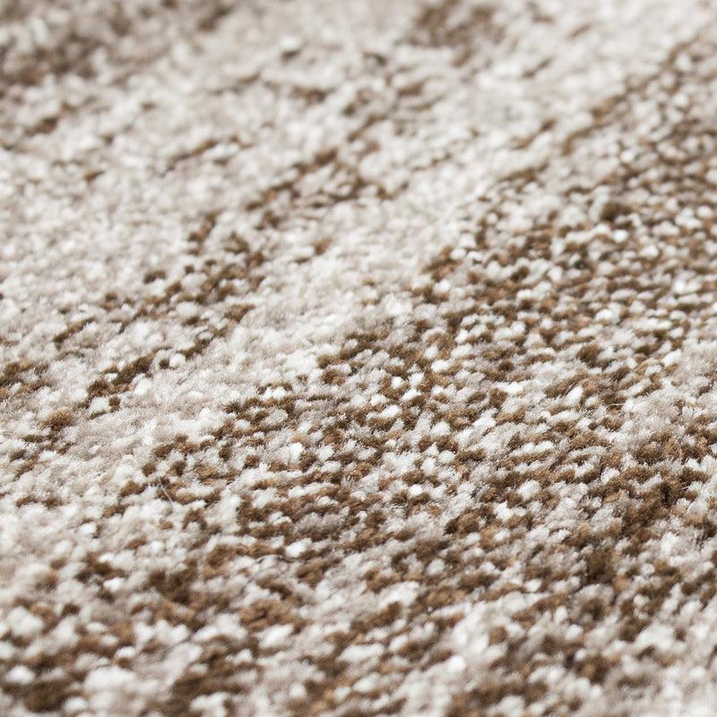 Modern living room rug, brown, short pile, solid color, mottled, colorfast, easy to care for-zoom-