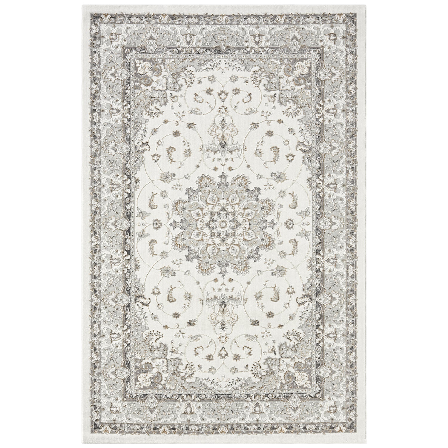 Orientteppich Kurzflor Moderner Teppich mit Ornament-Muster – Pflegeleicht & Robust-1